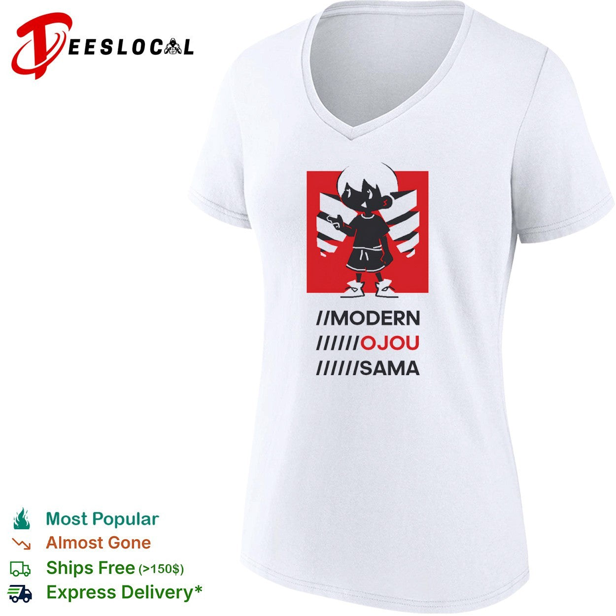Modern Ojou Sama Omori Game Character Abstract shirt