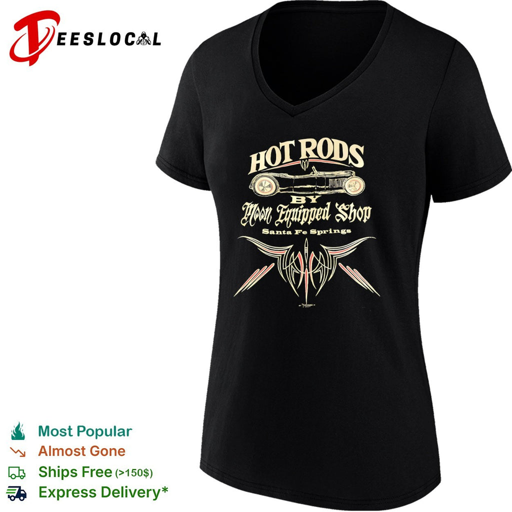 Moon Equipped Shop Santa Fe Springs vintage car hot rods by shirt