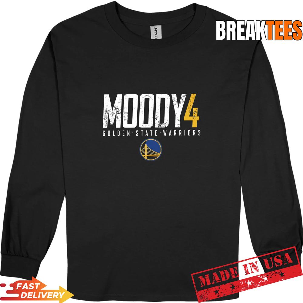 Moses Moody 4 Golden State Warriors Basketball Player T-Shirt