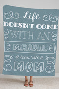 Mom “Manuel” Fleece Blanket