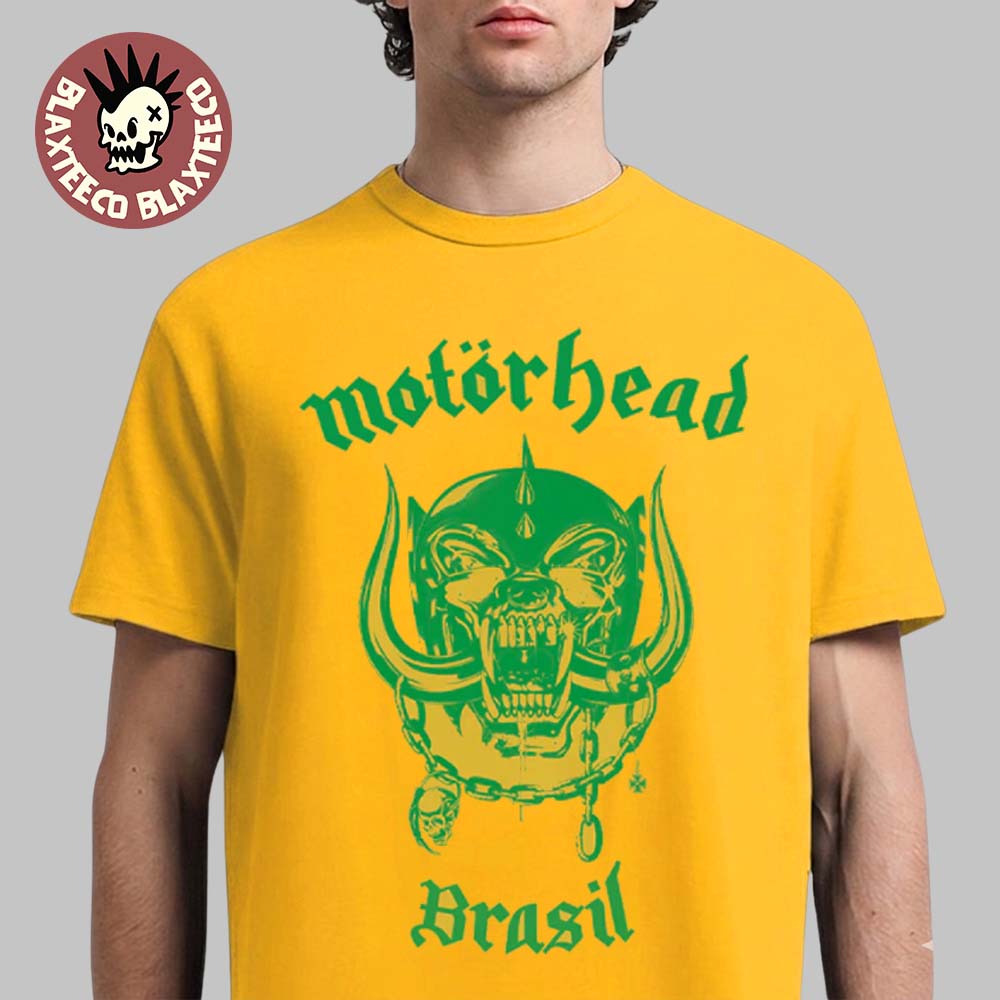 Motorhead 2026 World Cup Merch Brazil National Team T-Shirt