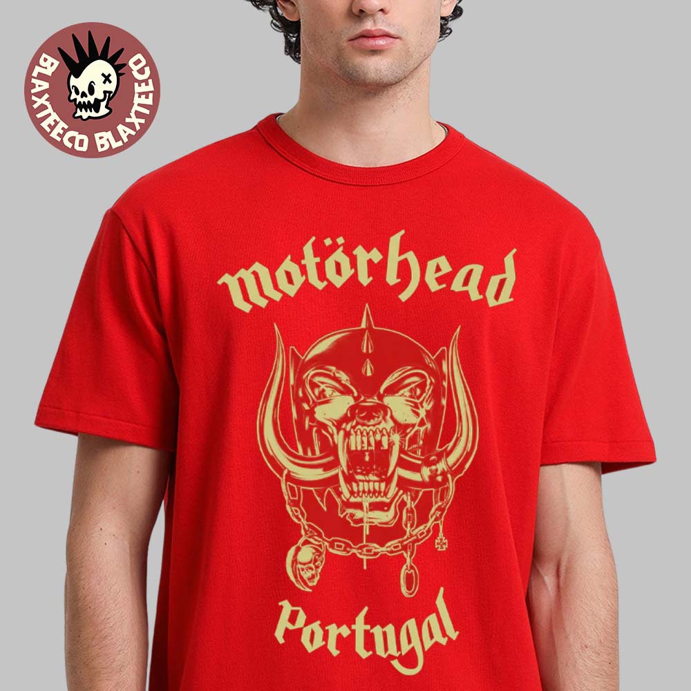 Motorhead 2026 World Cup Merch Portugal National Team T-Shirt