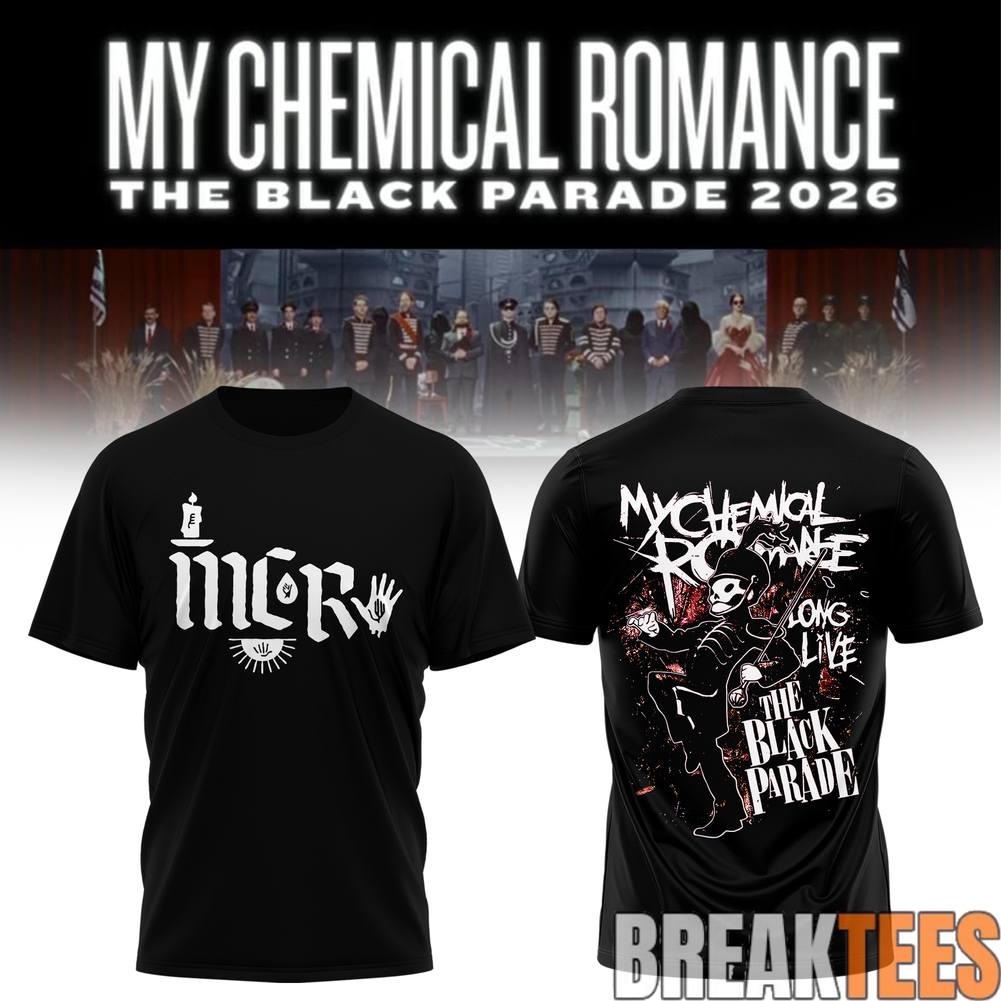 My Chemical Romance The Black Parade 2026 Tour Tee