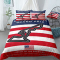 My F1 AUSTIN Race Track Bedding Set (Duvet Cover & Pillow Shams)