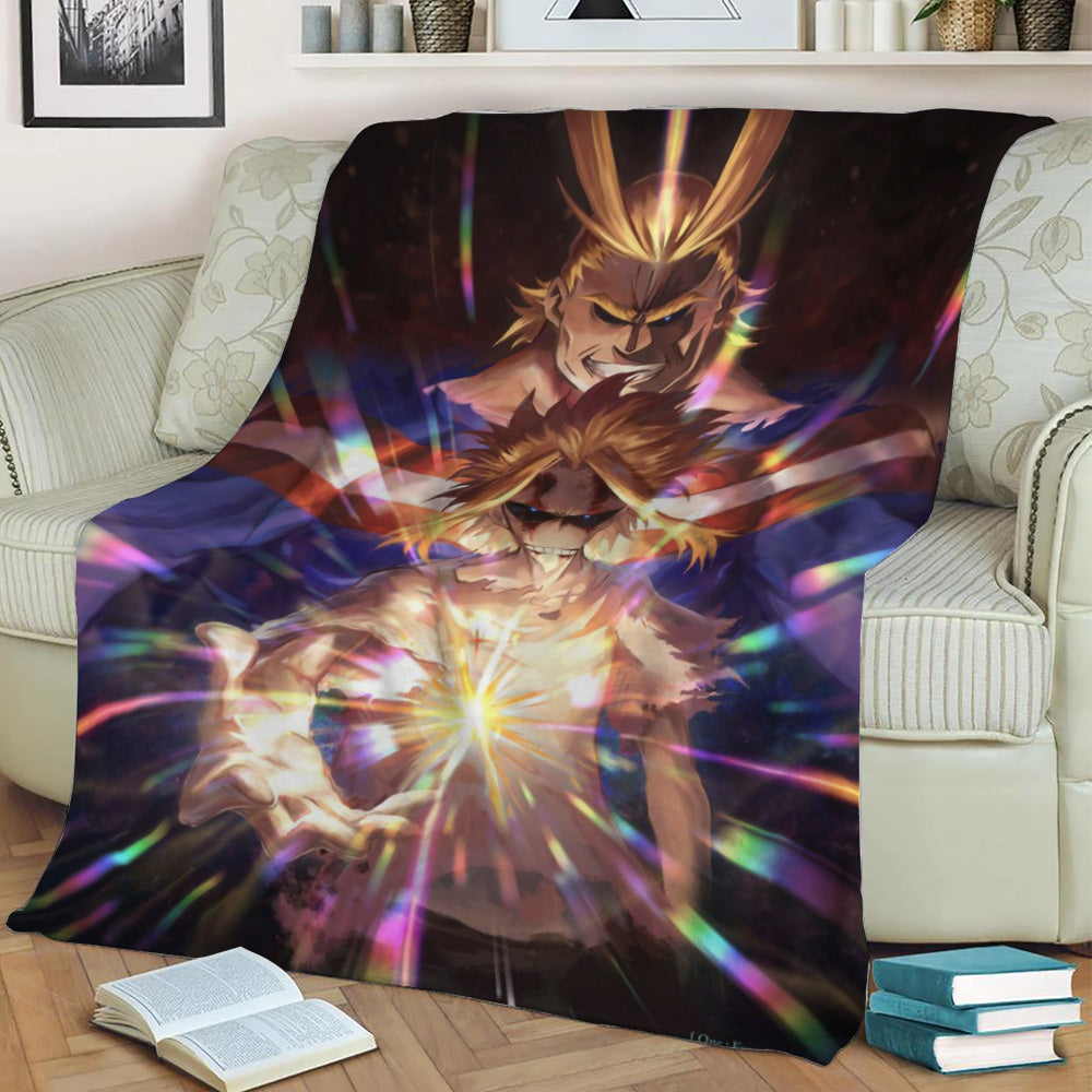 My Hero Academia All Might Fleece Throw Blanket