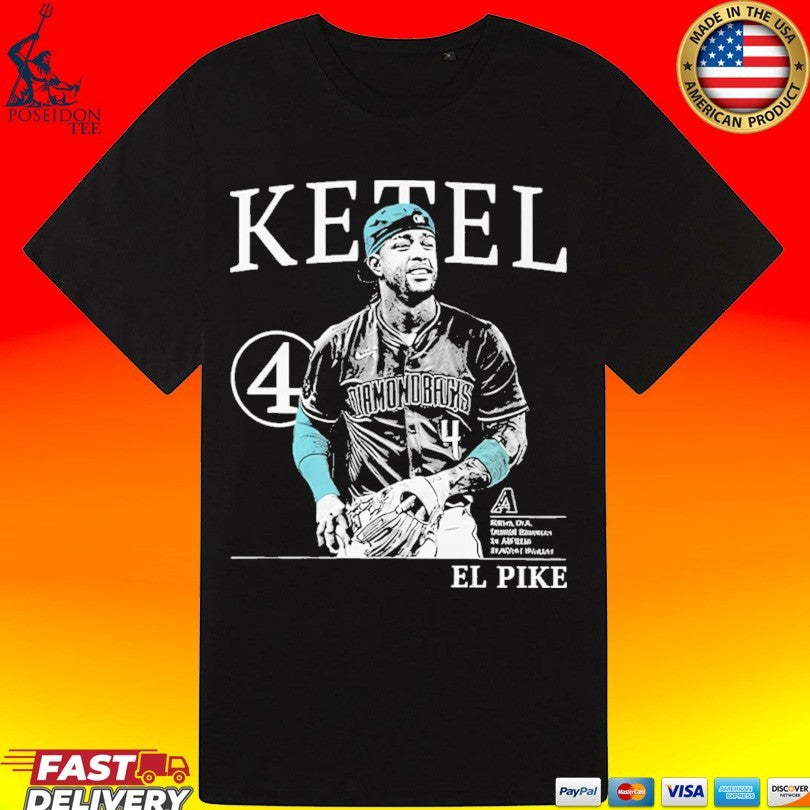 D-backs Ketel Marte El Pike T-shirt