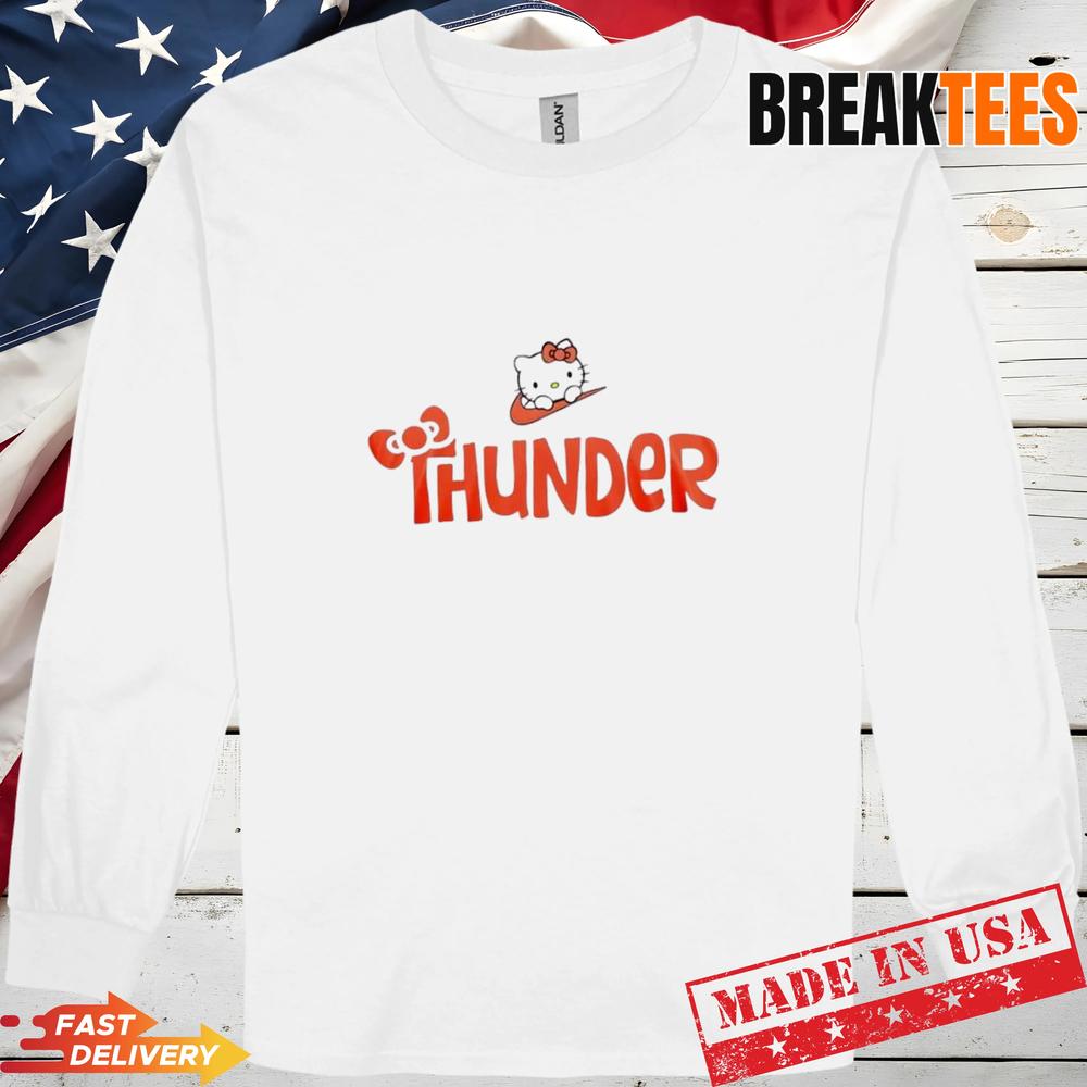 NBA Oklahoma City Thunder x Hello Kitty Power Play Shirt