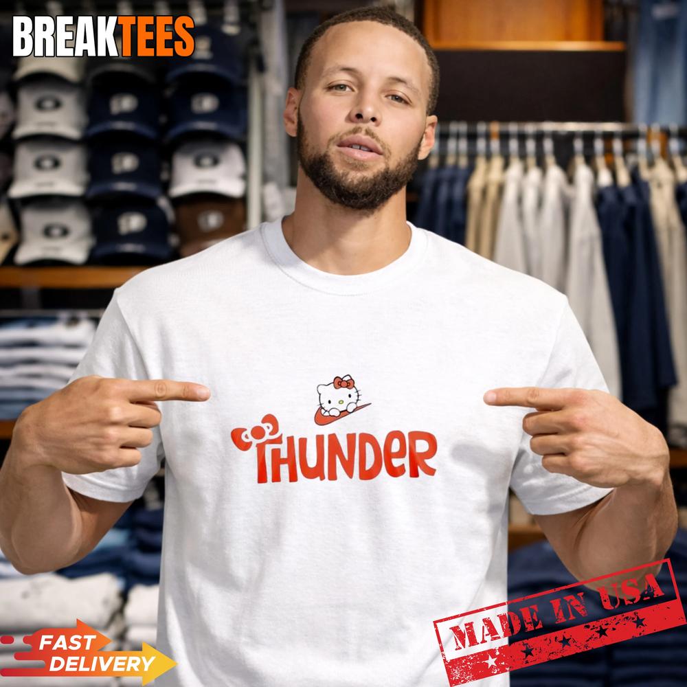 NBA Oklahoma City Thunder x Hello Kitty Power Play Shirt