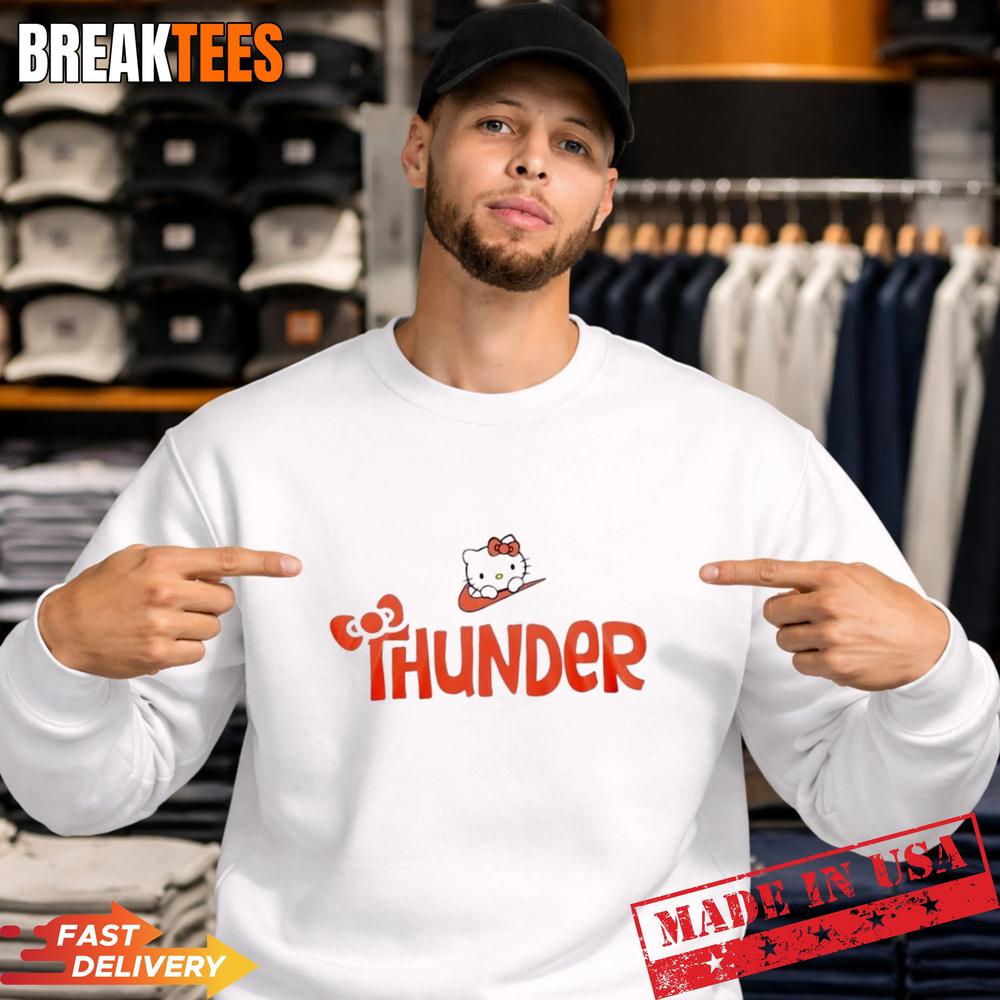 NBA Oklahoma City Thunder x Hello Kitty Power Play Shirt