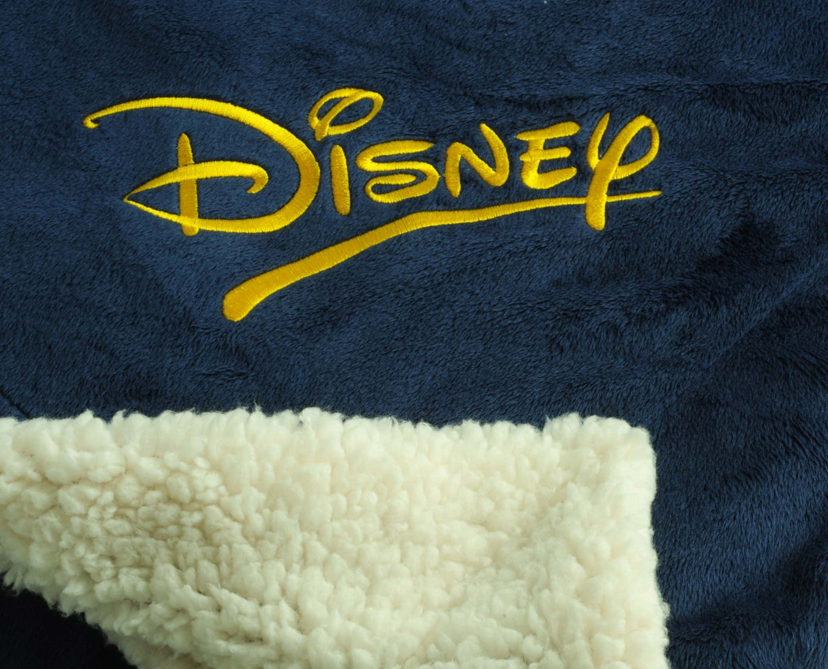 Oversize Sherpa Blanket <i>Embroidered</i>