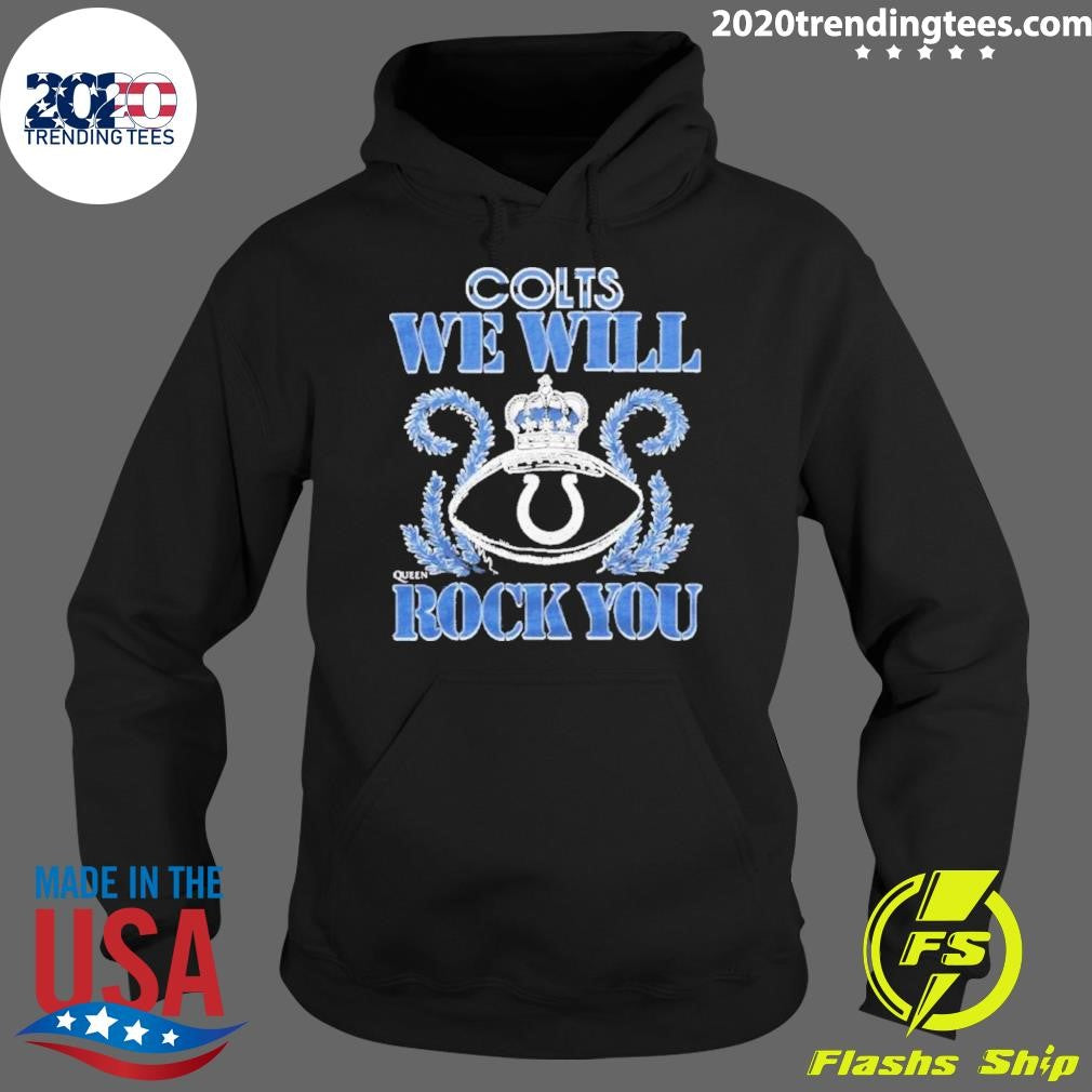 NFL 2026 Indianapolis Colts Homage We Will Rock You Schedule Queen Tri-Blend Shirt