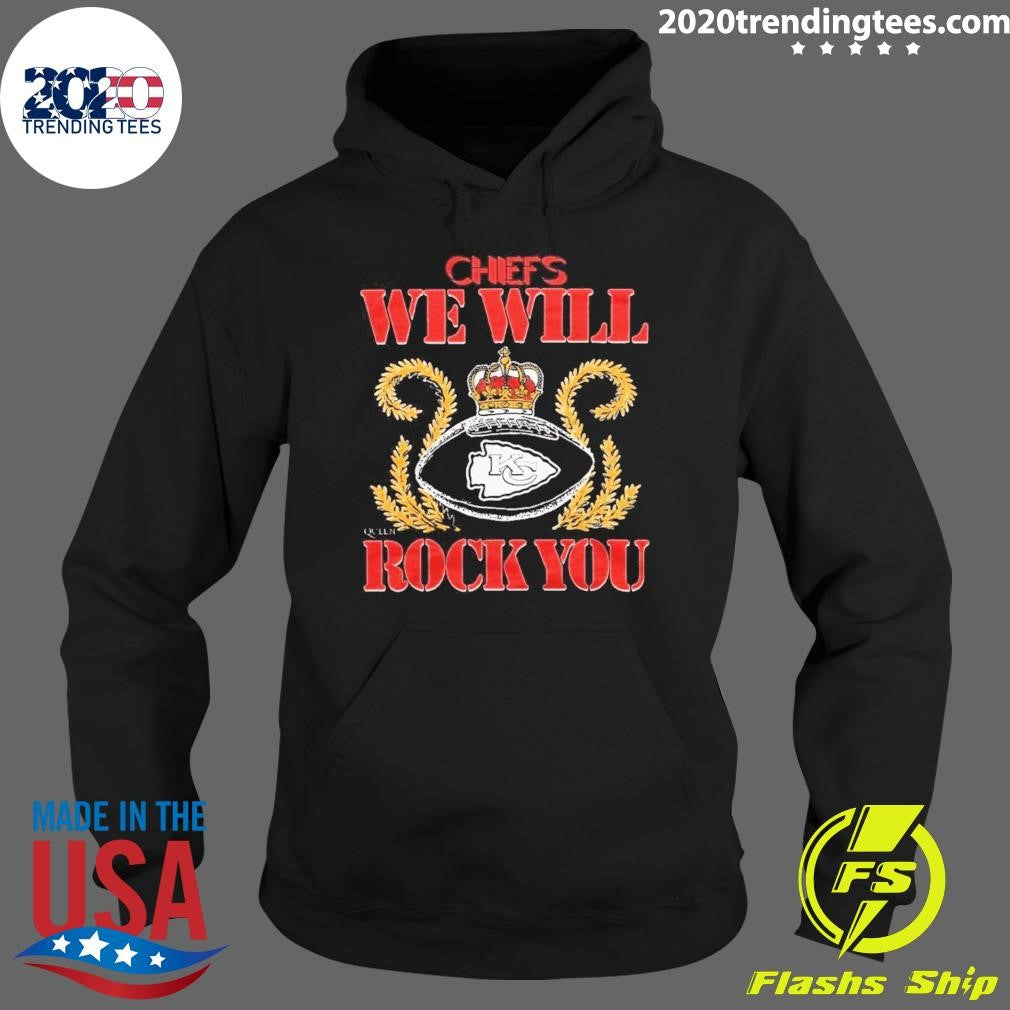 NFL 2026 Kansas City Chiefs Homage We Will Rock You Schedule Queen Tri-Blend Shirt