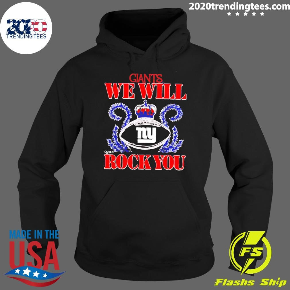 NFL 2026 New York Giants Homage We Will Rock You Schedule Queen Tri-Blend Shirt