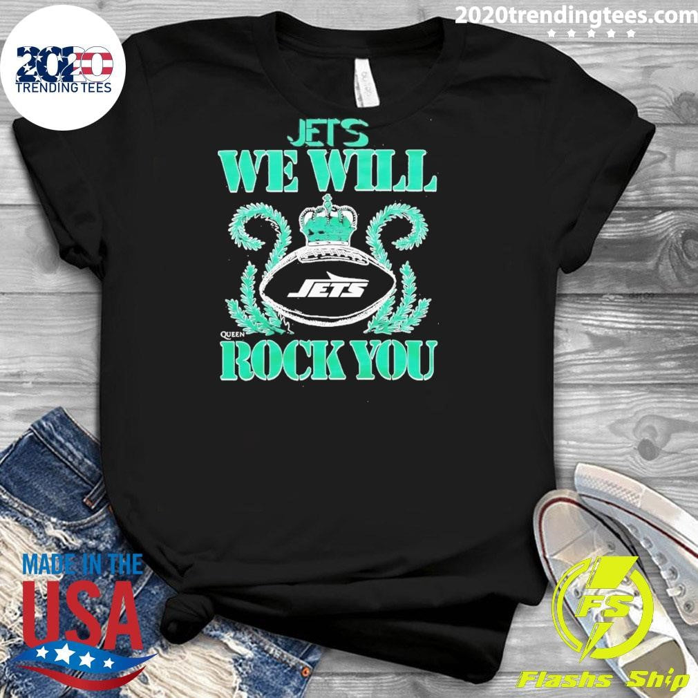 NFL 2026 New York Jets Homage We Will Rock You Schedule Queen Tri-Blend Shirt