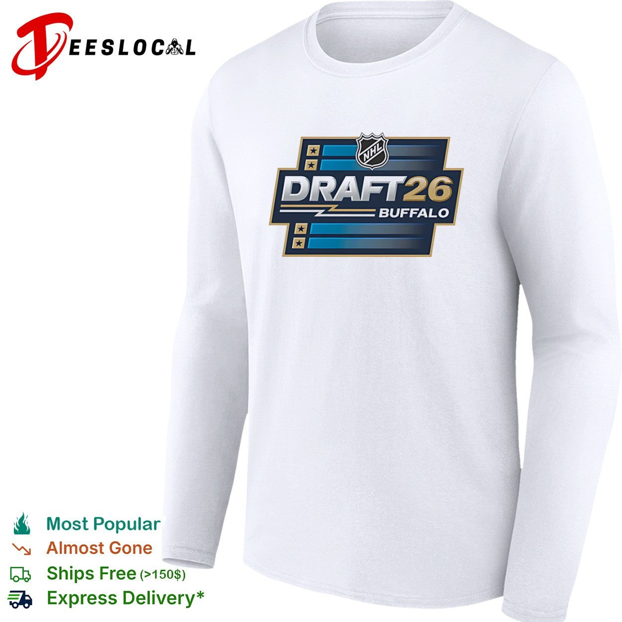 NHL Draft 26 Buffalo Shirt