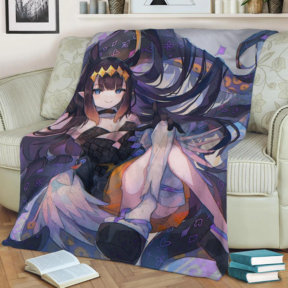 NINOMAE INANIS Fleece Throw Blanket