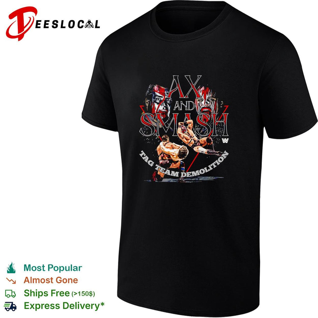 Demolition Ax and Smash wrestling duo poster shirt