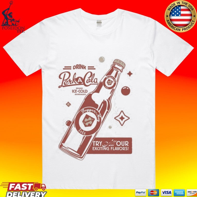 Call Of Duty Vintage Perk-a-cola Bottle T-shirt