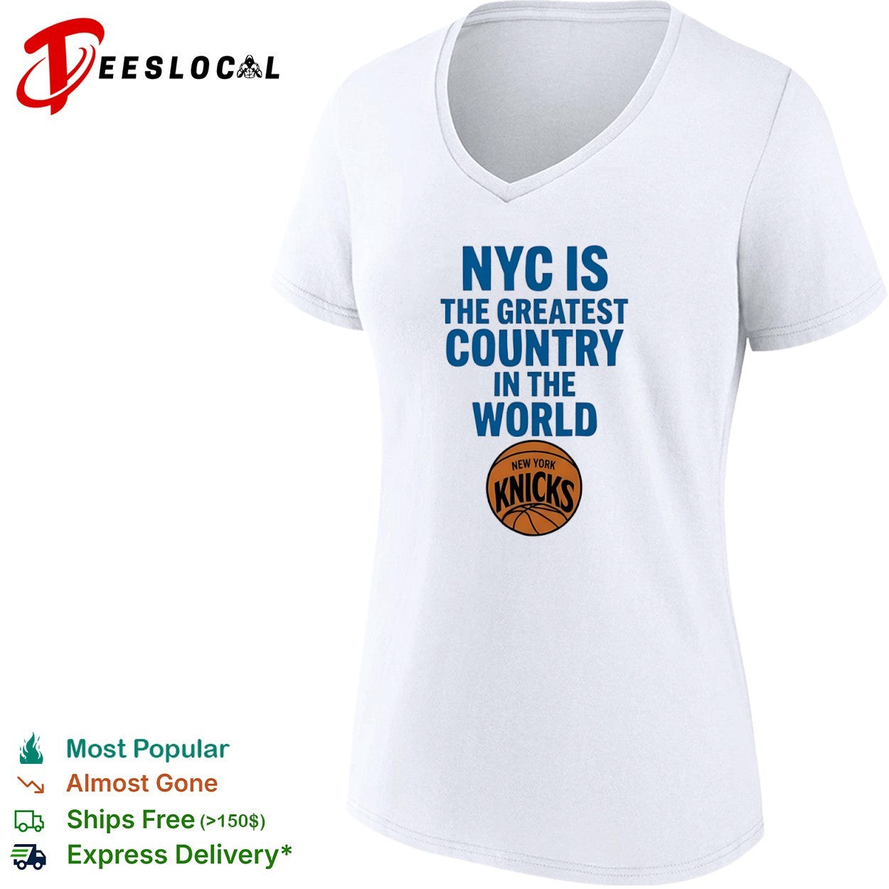 NYC is the greatest country in the world New York Knicks shirt