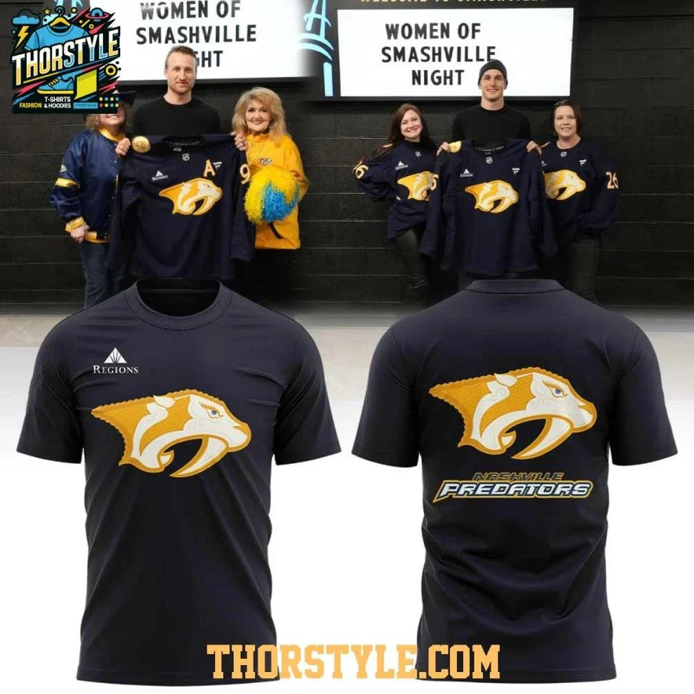 Nashville Predators 2026 Women Of Smashville Tribute Night Shirt