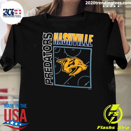 Nashville Predators Home Ice Pop Personalized Name & Number Shirt