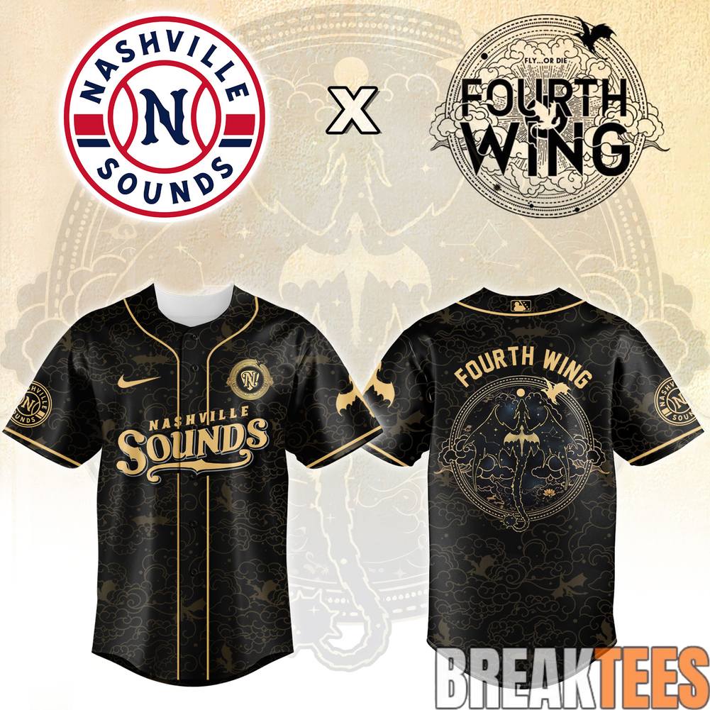 Nashville Sounds Fourth Wing Special Baseball Jersey