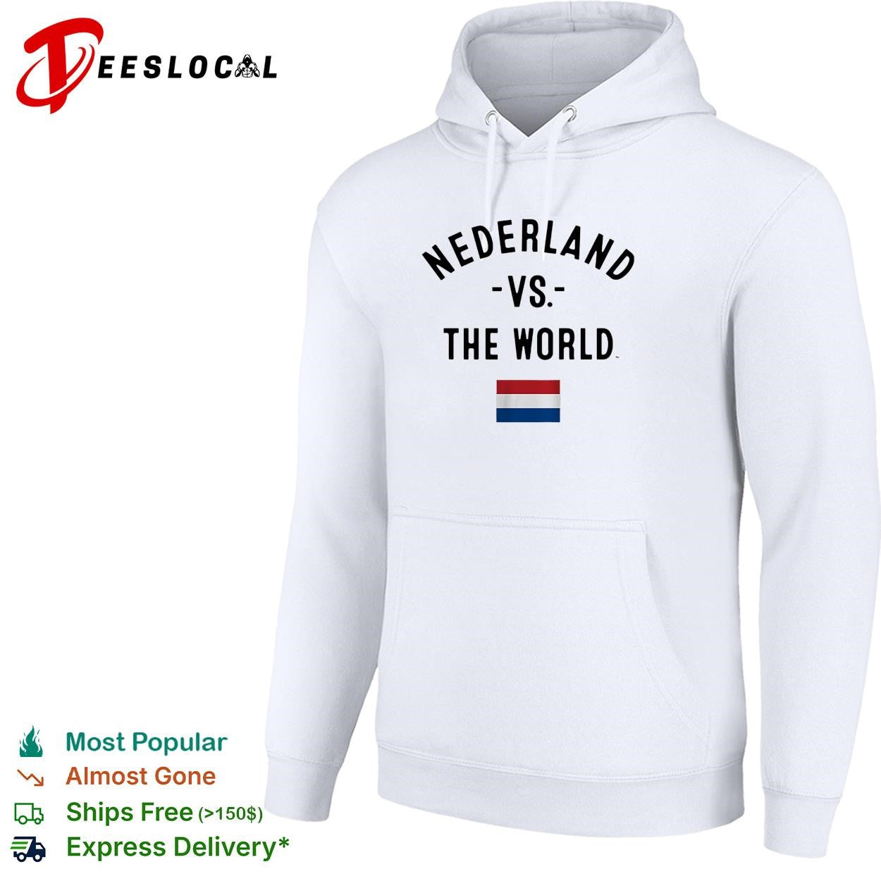 Nederland vs the world Dutch national flag FIFA World Cup 2026 soccer shirt