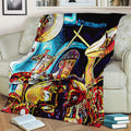Neil Peart RUSH Fleece Throw Blanket