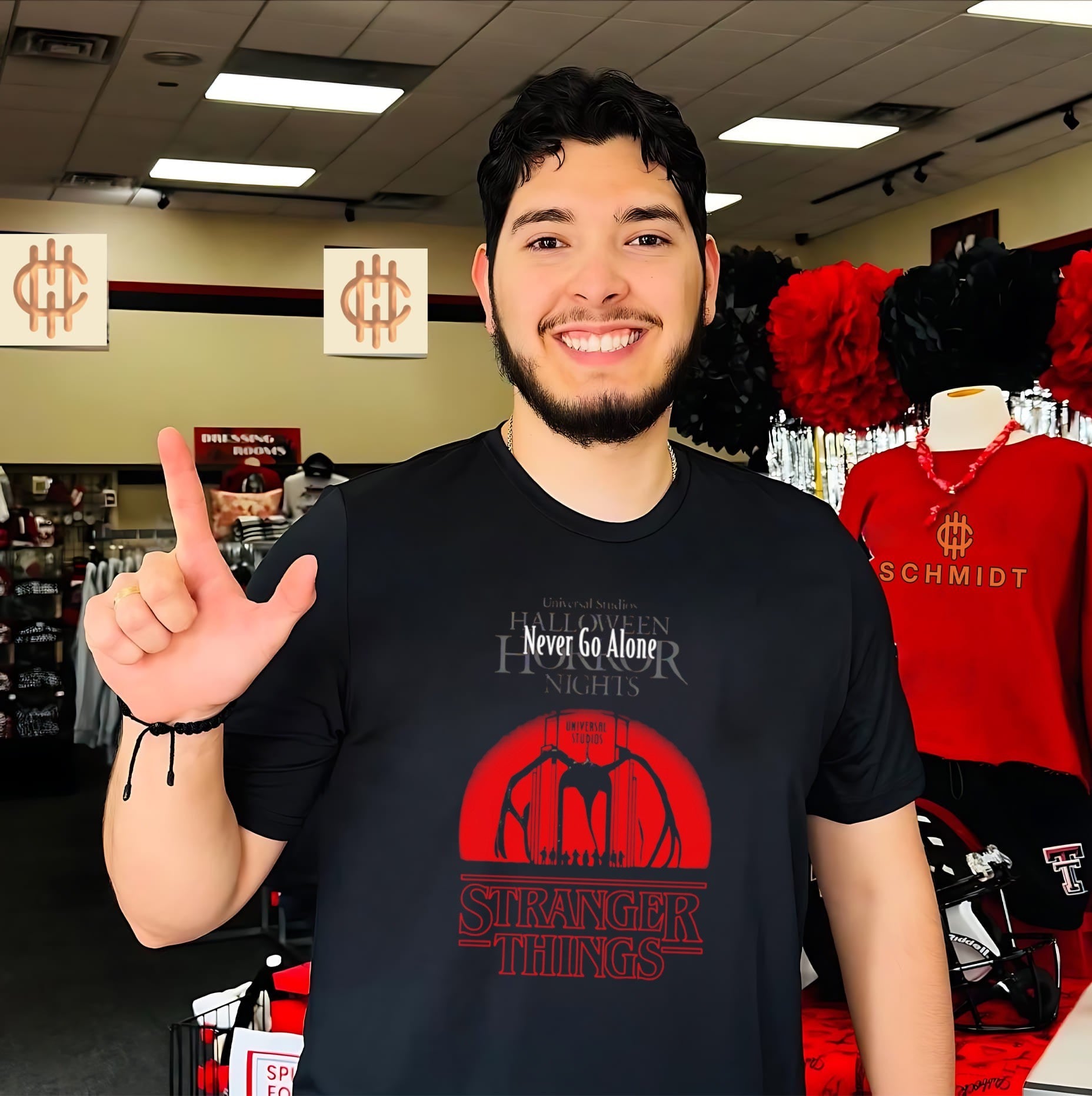 Never Go Alone Stranger Things Shirt