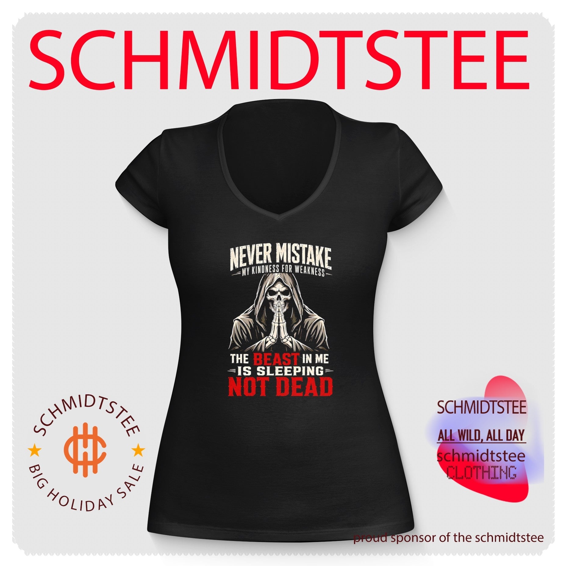 Never mistake my kindness for weakness the beast in me is sleeping not dead shirt