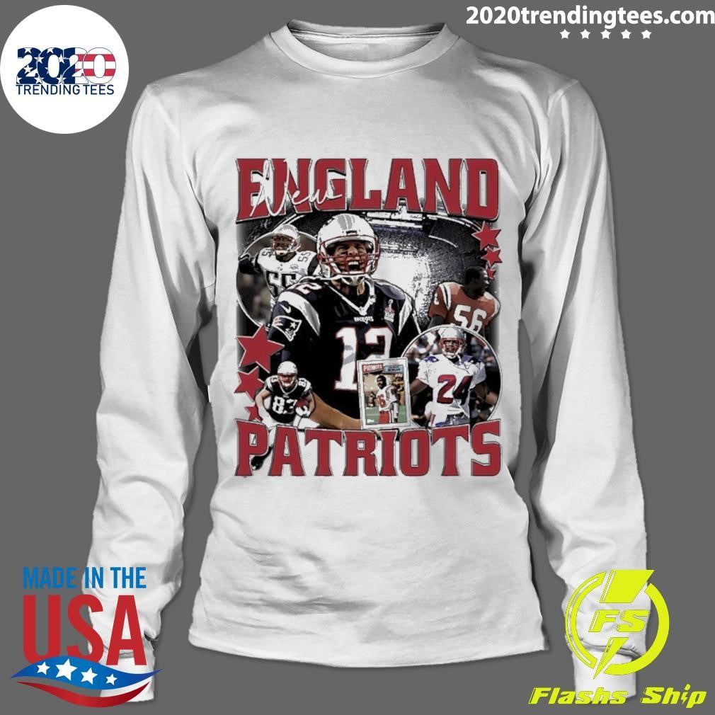 New England Patriots Football 90s Bootleg Vintage Shirt