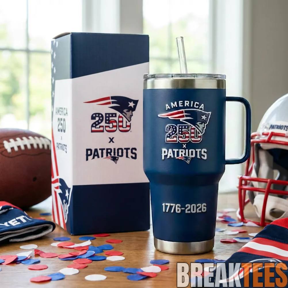 New England Patriots x America 250 Year Anniversary Tumbler