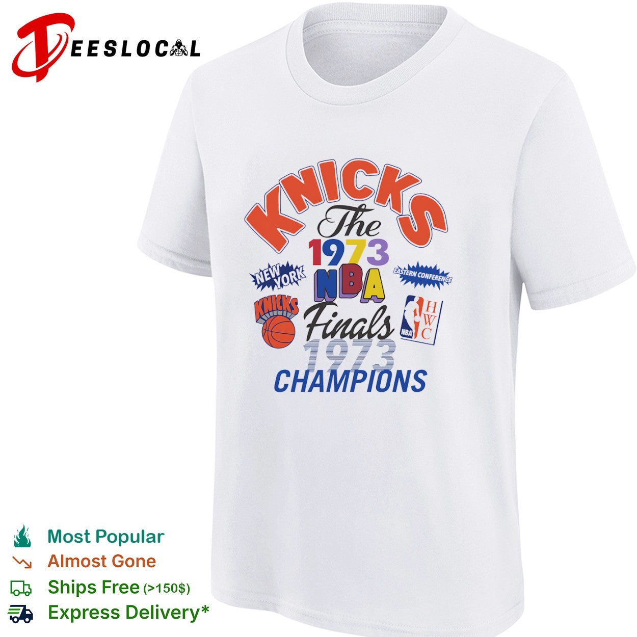 New York Knicks 1973 NBA Finals Champions Eastern Conference 1973 shirt
