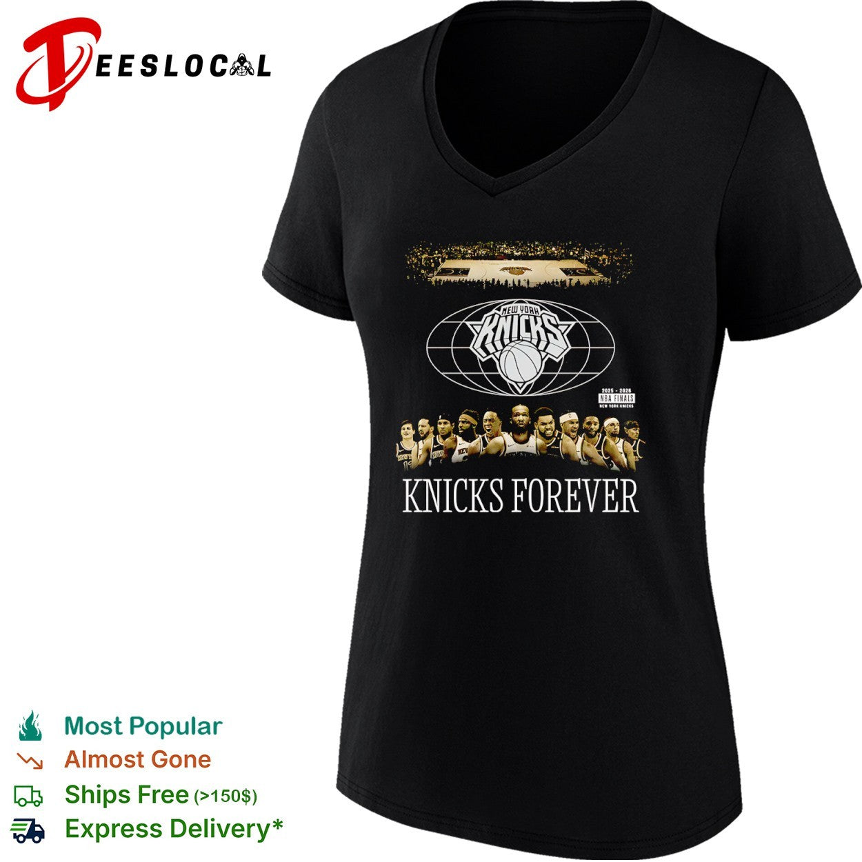 New York Knicks 2025 2026 NBA Finals Knicks Forever shirt