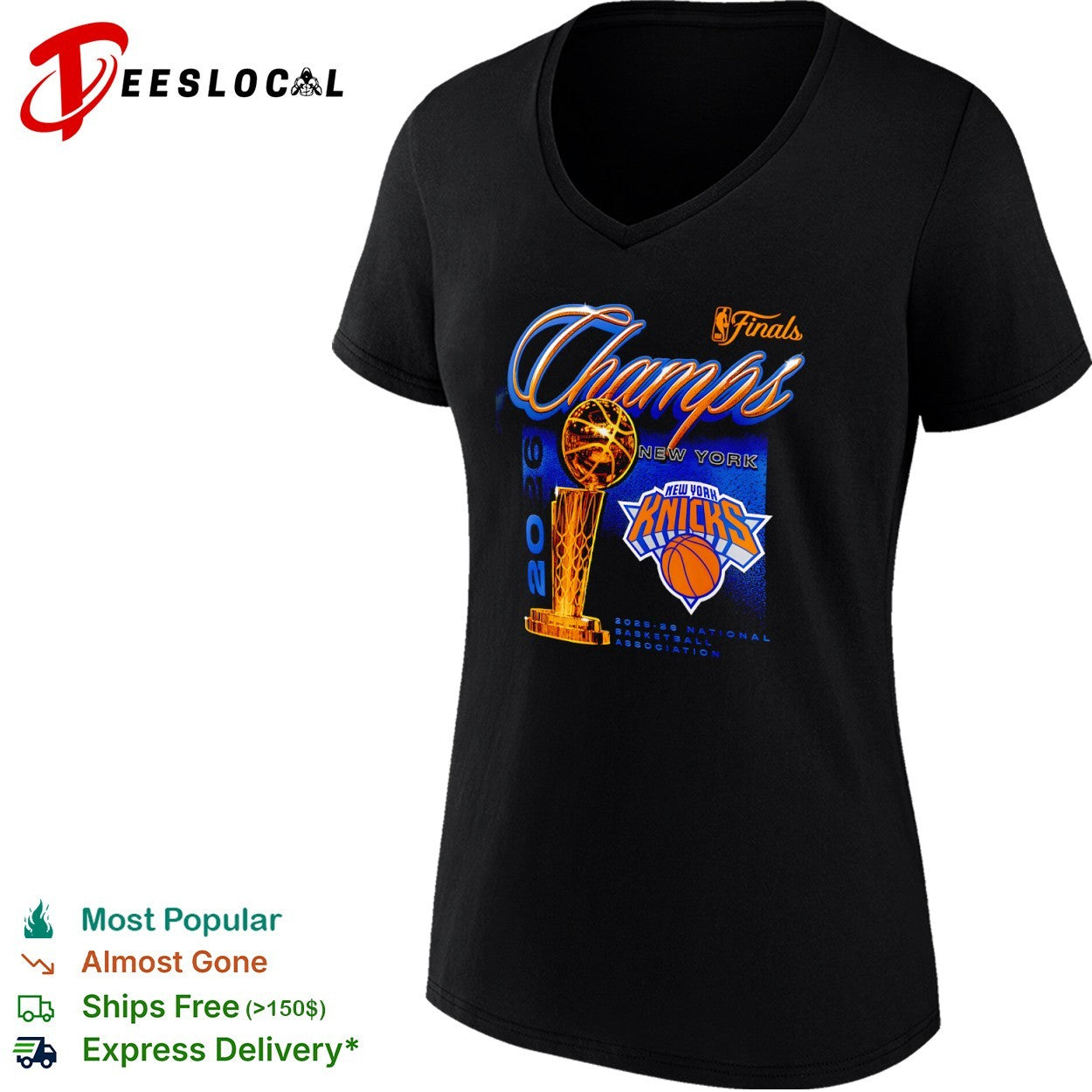 New York Knicks 2026 Finals Champs 2025 2026 National Basketball Association shirt