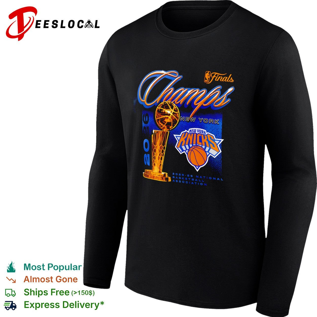 New York Knicks 2026 Finals Champs 2025 2026 National Basketball Association shirt