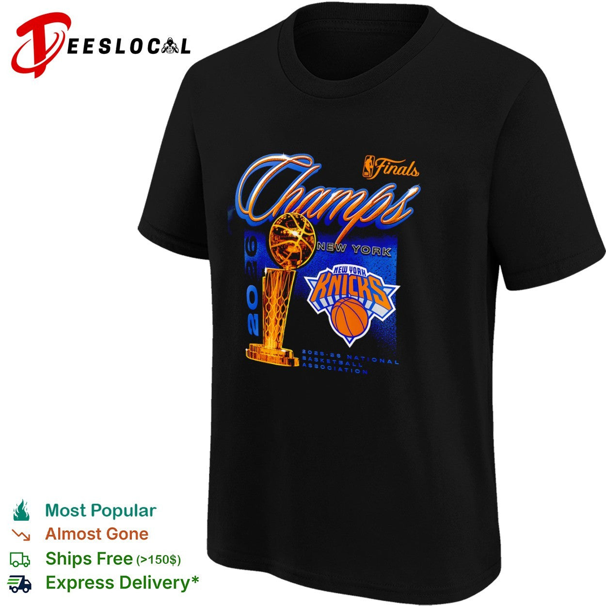 New York Knicks 2026 Finals Champs 2025 2026 National Basketball Association shirt