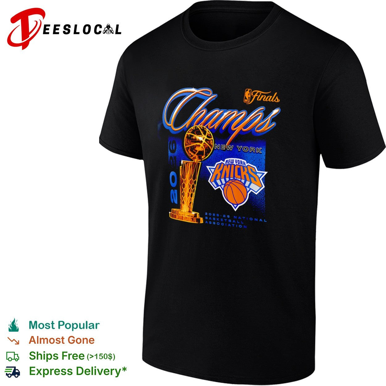New York Knicks 2026 Finals Champs 2025 2026 National Basketball Association shirt