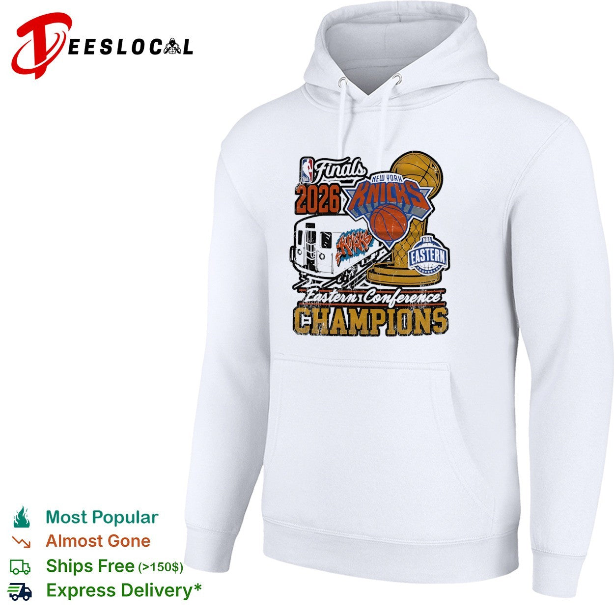 New York Knicks 2026 Finals Eastern Conference Champions NBA subway basketball shirt