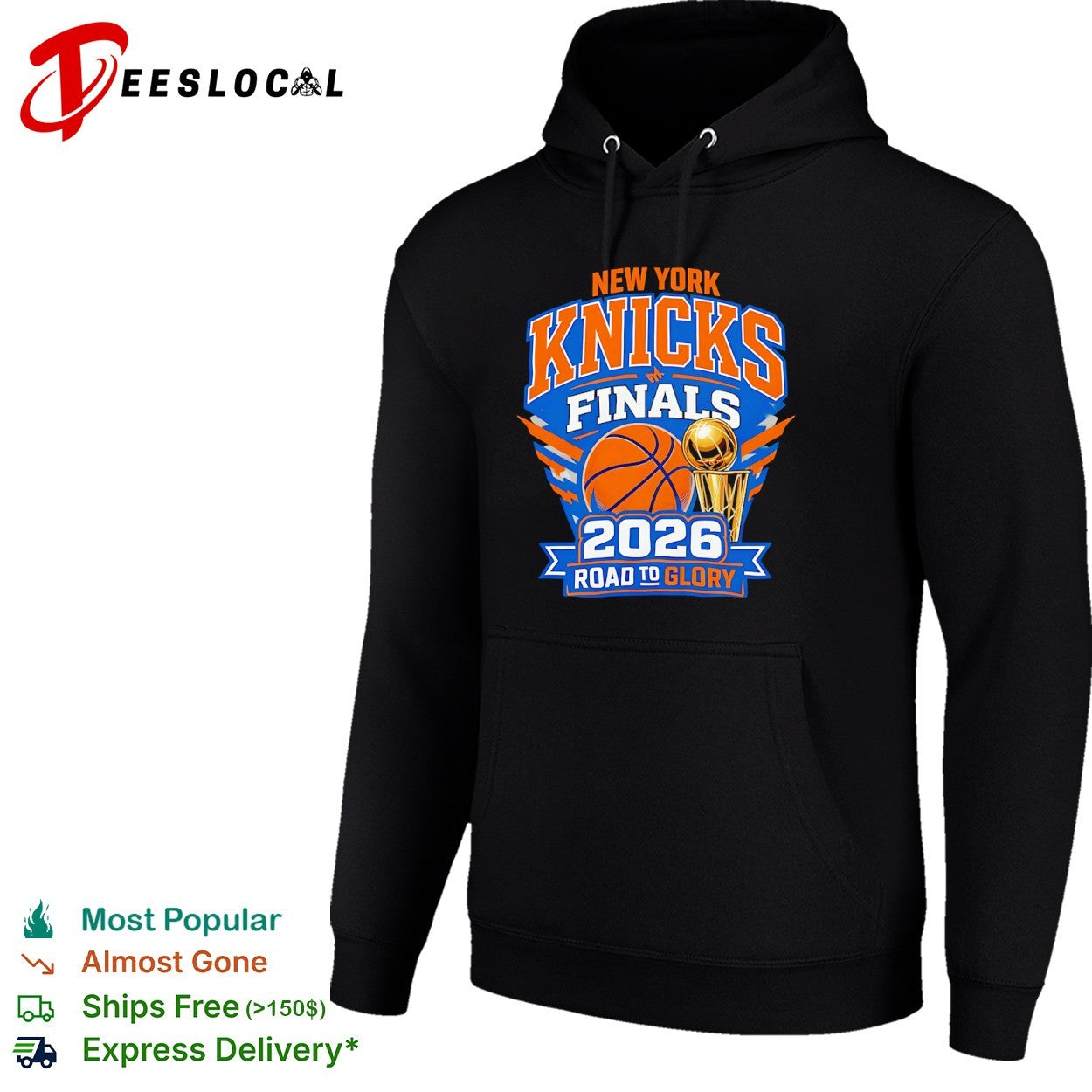 New York Knicks 2026 Finals Road to Glory basketball championship trophy shirt