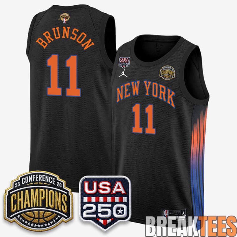 New York Knicks 2026 NBA Eastern Conference Champions City Edition Basketball Jersey