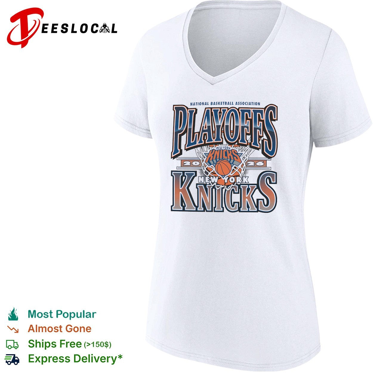 New York Knicks 2026 Playoffs National Basketball shirt