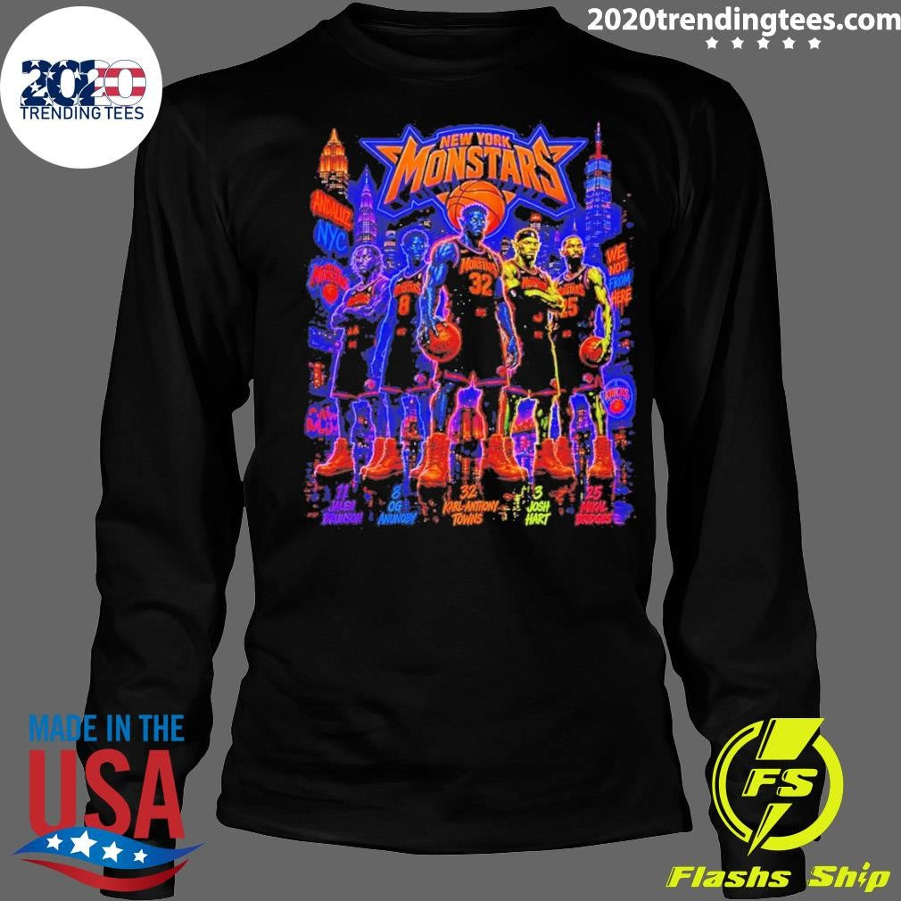 New York Knicks 2026 Playoffs Space Jam Monstars Shirt
