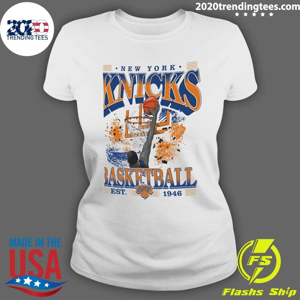 New York Knicks ’47 Regional Foundation Basketball EST 1946 Shirt
