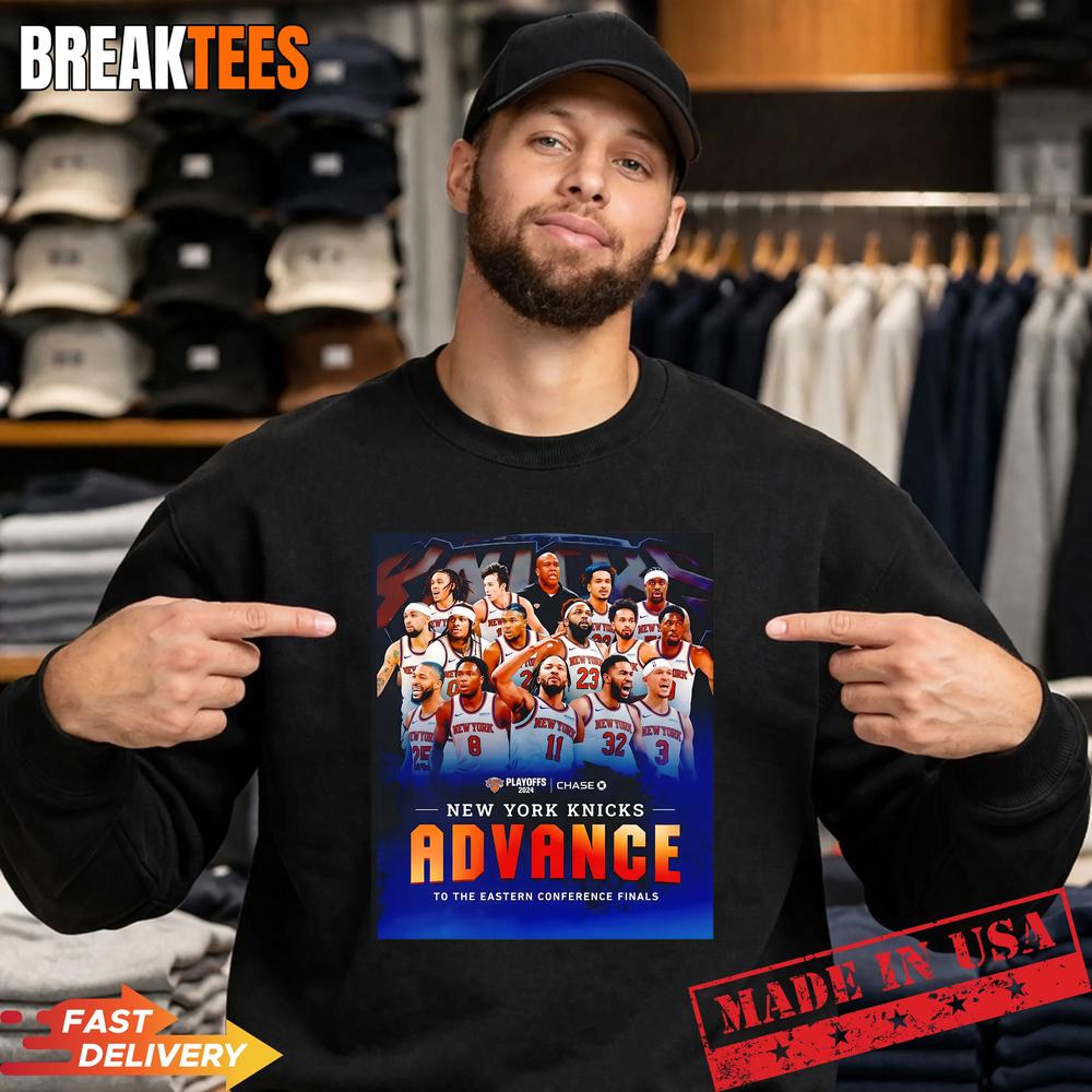 New York Knicks Advance to Eastern Conference Finals T-Shirt