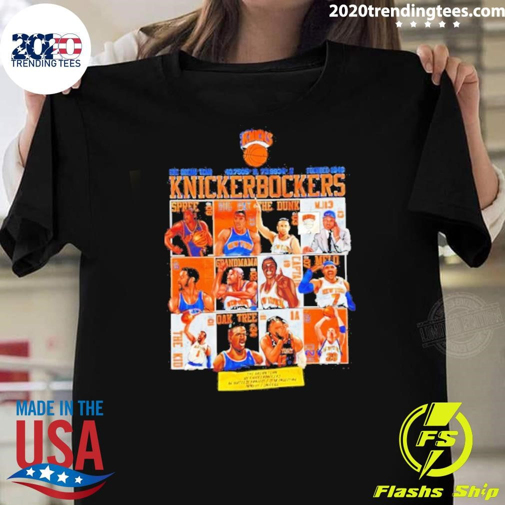 New York Knicks Basketball Legends Dream Team Series Shirt