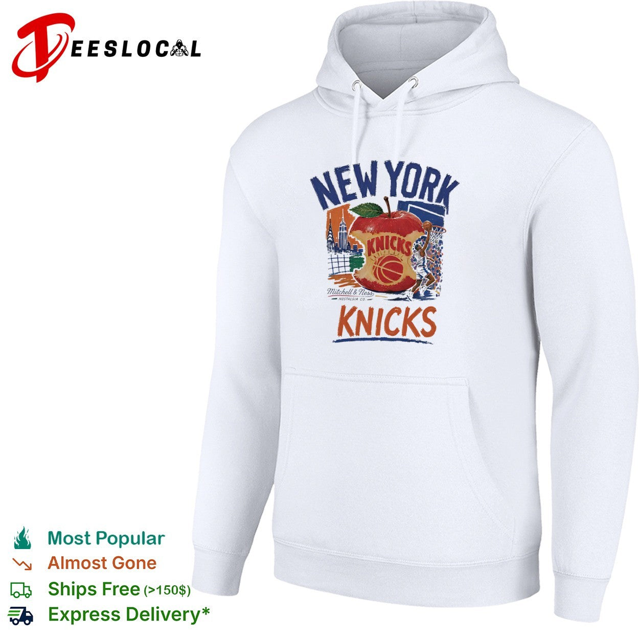 New York Knicks Big Apple Basketball team shirt