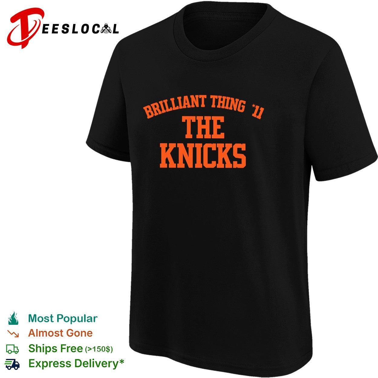 New York Knicks Brilliant thing 11 typography shirt
