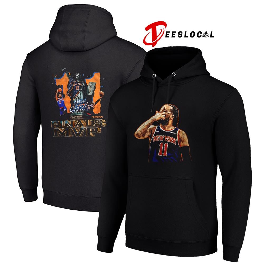 New York Knicks Captain Clutch Jalen Brunson Finals MVP graphic shirt