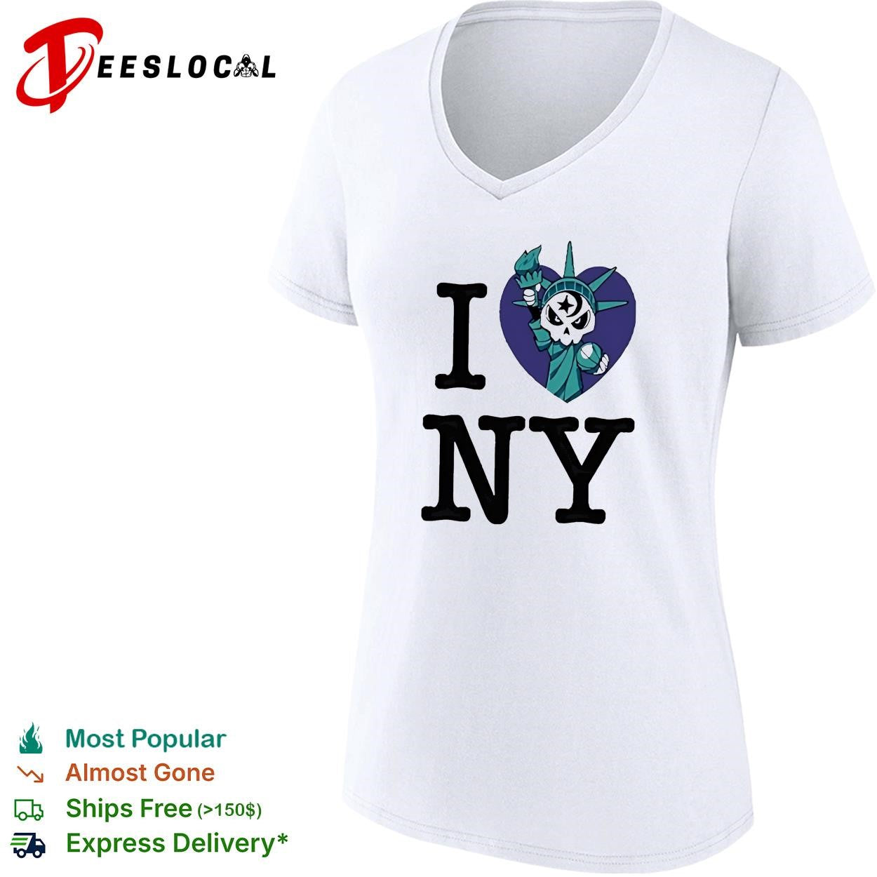New York Knicks Champions NBA 2026 Statue Of Liberty Skull Heart shirt